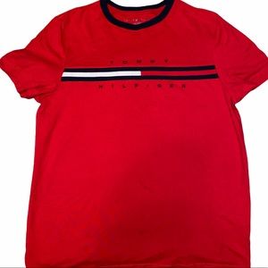 Tommy Hilfiger Size S Red T shirt